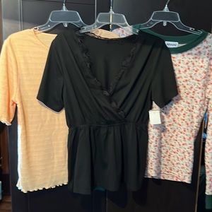 Bundle 3- ladies tops size medium